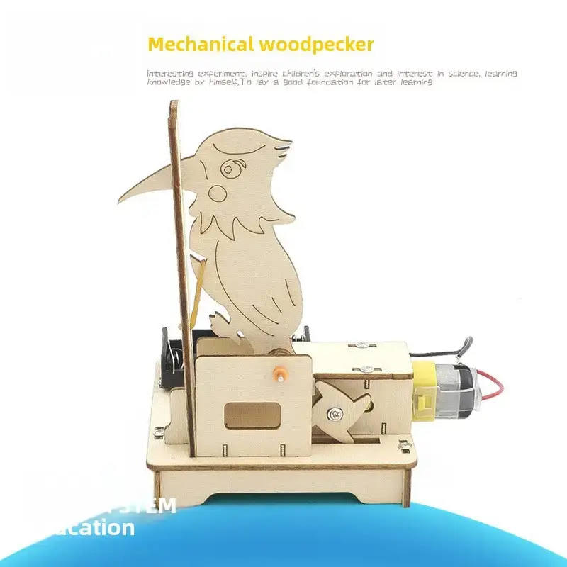 Kids Piano Music Box Wooden DIY Science Toy - Image 39