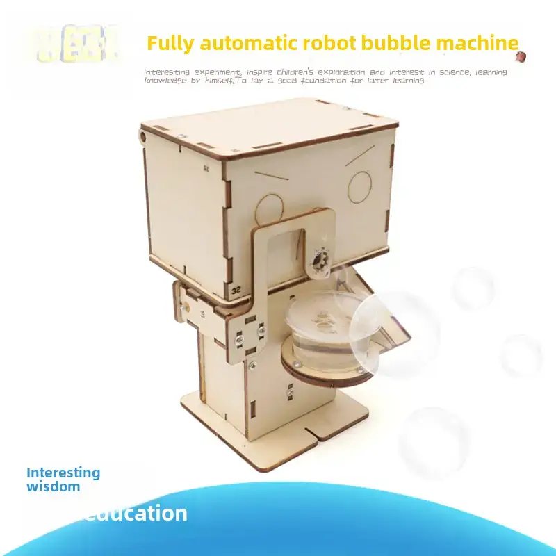 Kids Piano Music Box Wooden DIY Science Toy - Image 42