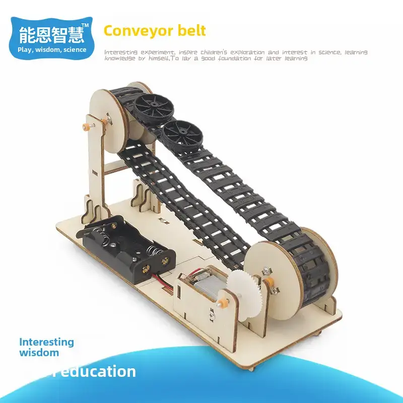 Kids Piano Music Box Wooden DIY Science Toy - Image 44