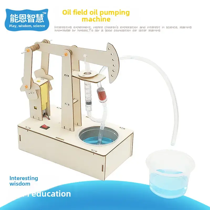 Kids Piano Music Box Wooden DIY Science Toy - Image 46