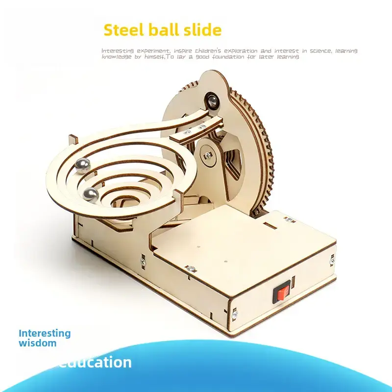 Kids Piano Music Box Wooden DIY Science Toy - Image 57