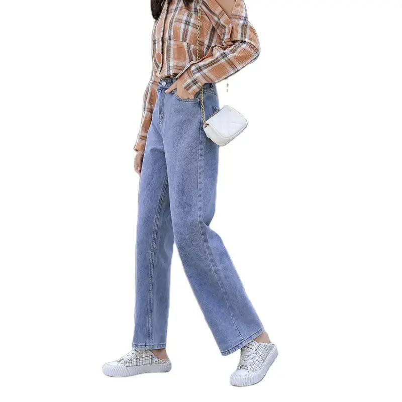 Women's Wide Leg Jeans 2025 Spring Autumn Loose Fit - Image 6