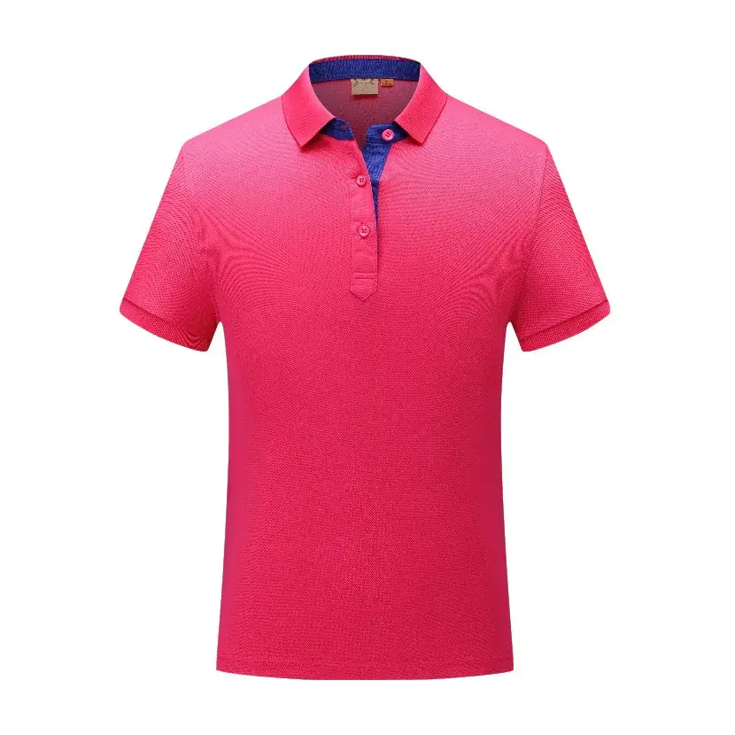 Men Navy Blue Pique Polo with Yellow Collar - Image 8