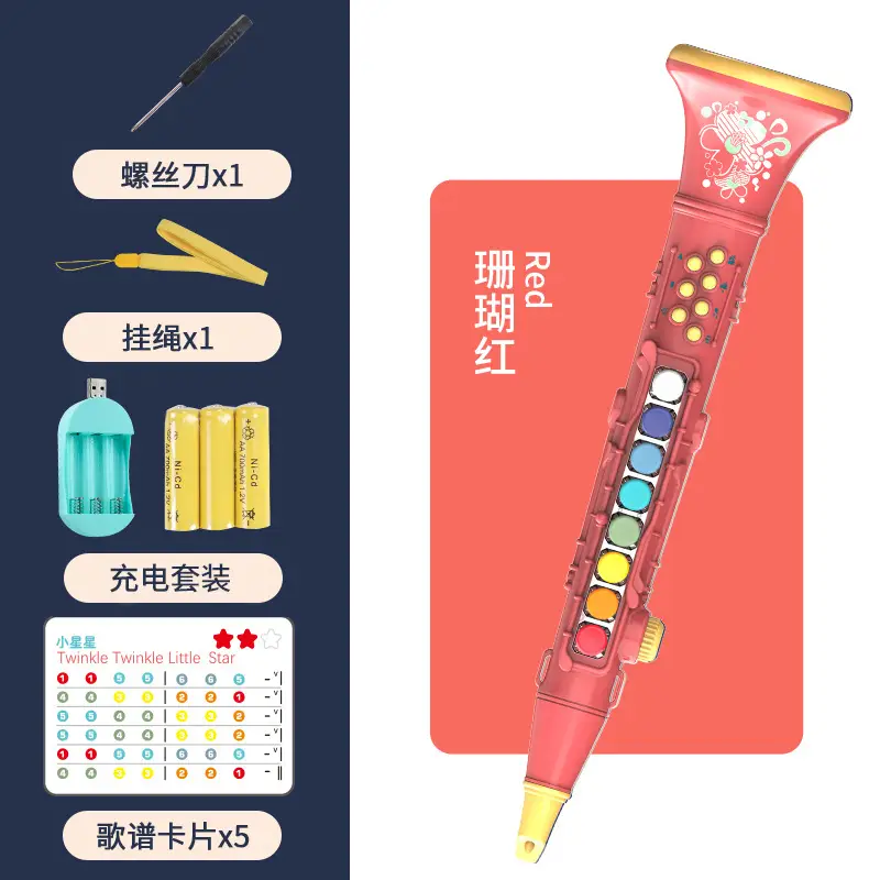Electric Wind Instrument Saxophone for Kids Music Toy - Image 23