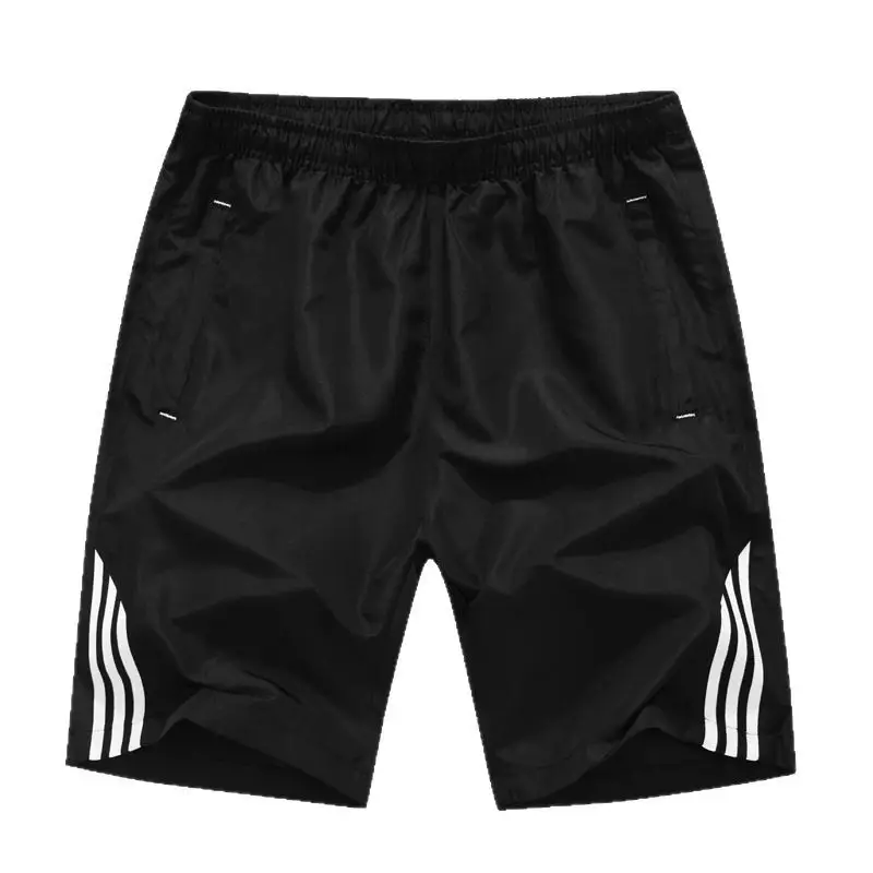 Men's Black 5-Point Elastic Shorts Running Fitness - Image 9
