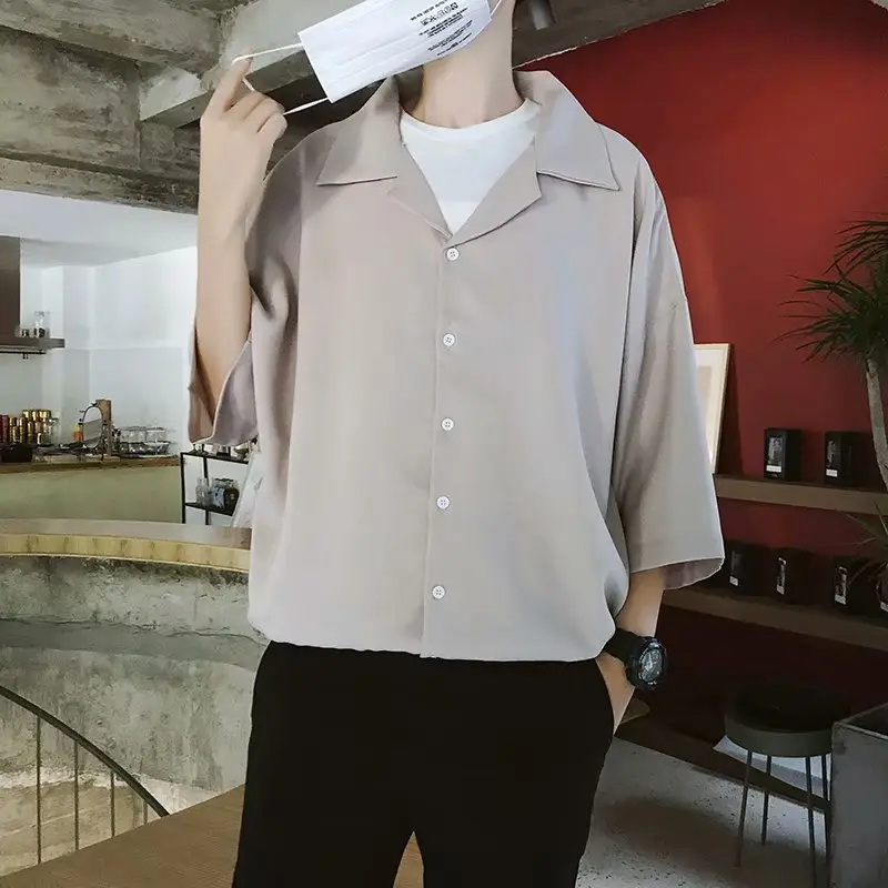 Men's Black Seven Point Sleeve Shirt & Pants Set - Image 6