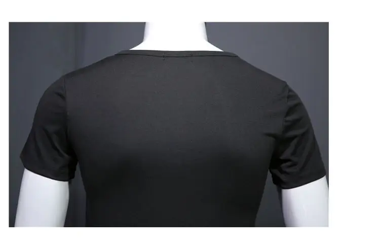 Men Maroon Slim Fit T-Shirt Short Sleeve — feature 18
