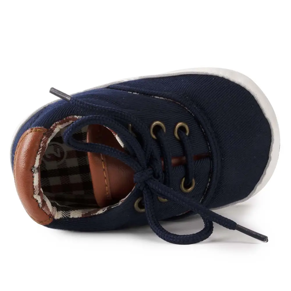 Grey Canvas Baby Shoes for 0-12 Months — feature 18