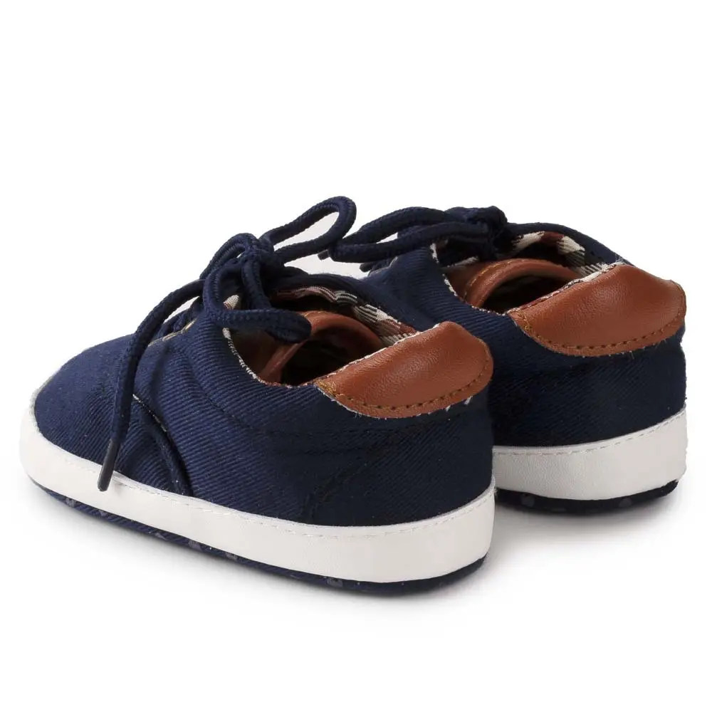 Grey Canvas Baby Shoes for 0-12 Months — feature 19