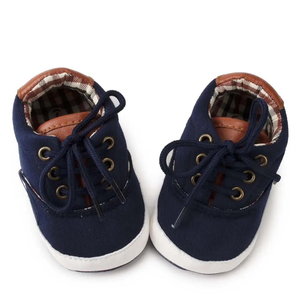 Grey Canvas Baby Shoes for 0-12 Months — feature 21