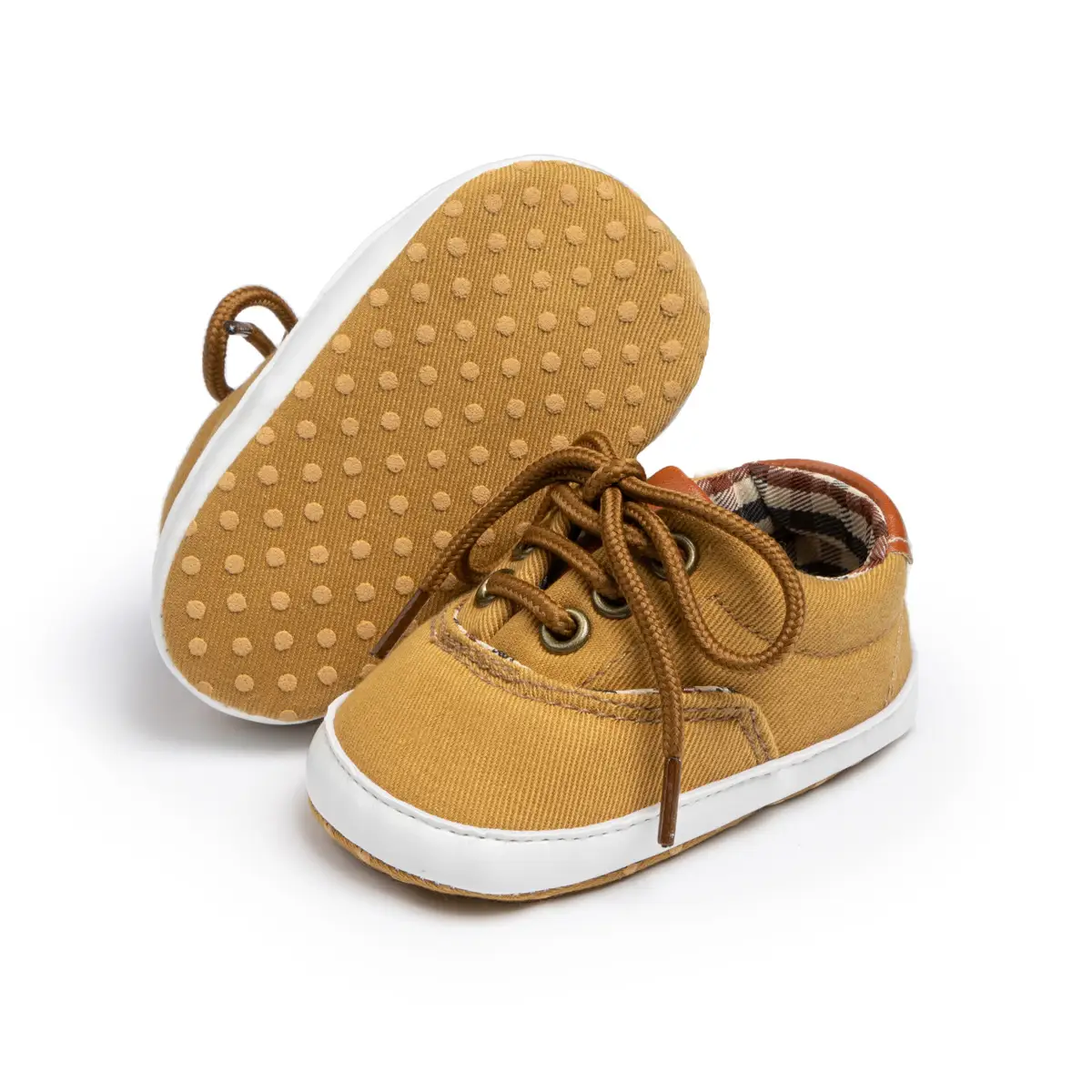 Grey Canvas Baby Shoes for 0-12 Months — feature 22