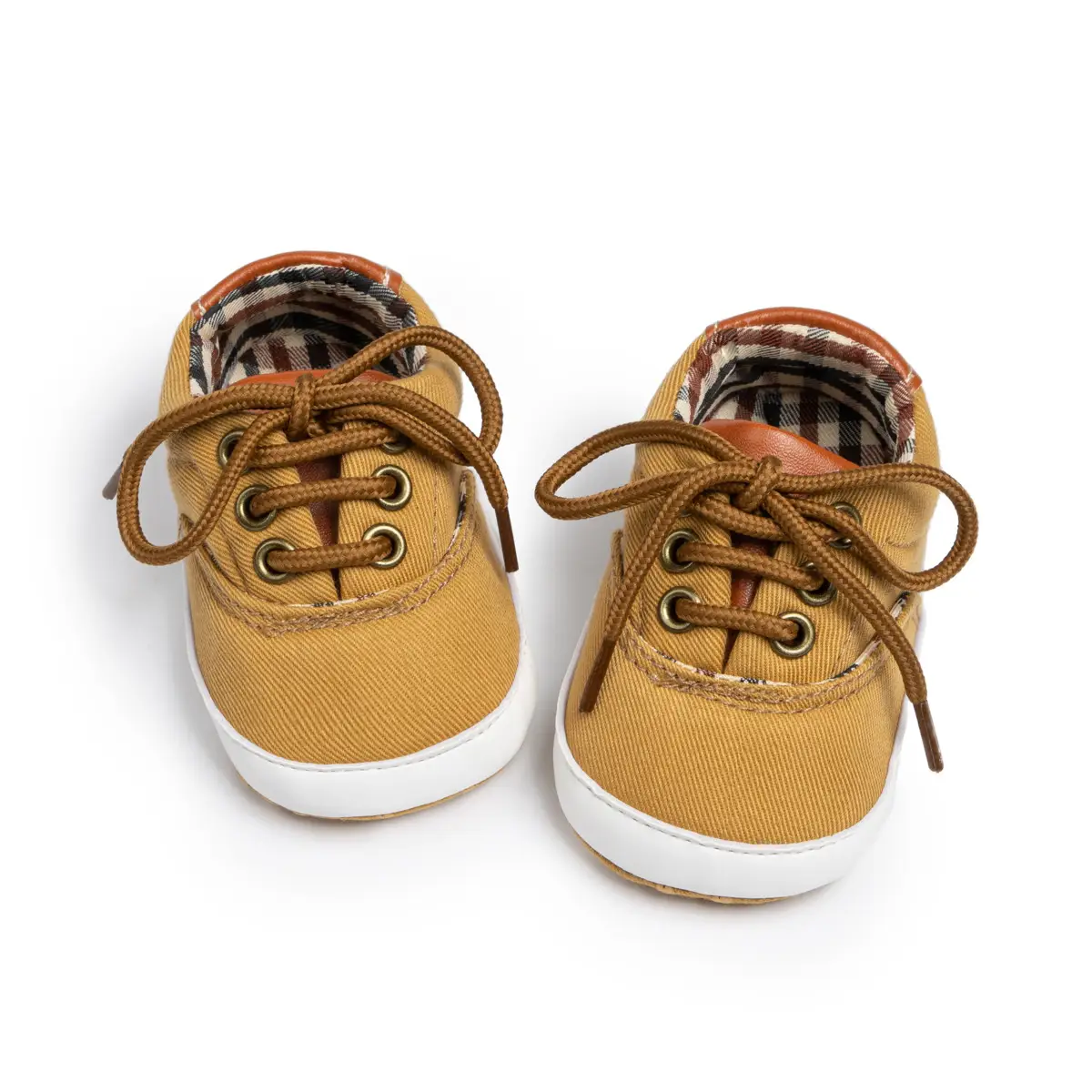 Grey Canvas Baby Shoes for 0-12 Months — feature 23