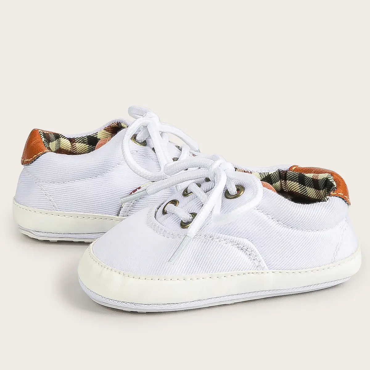 Grey Canvas Baby Shoes for 0-12 Months — feature 26