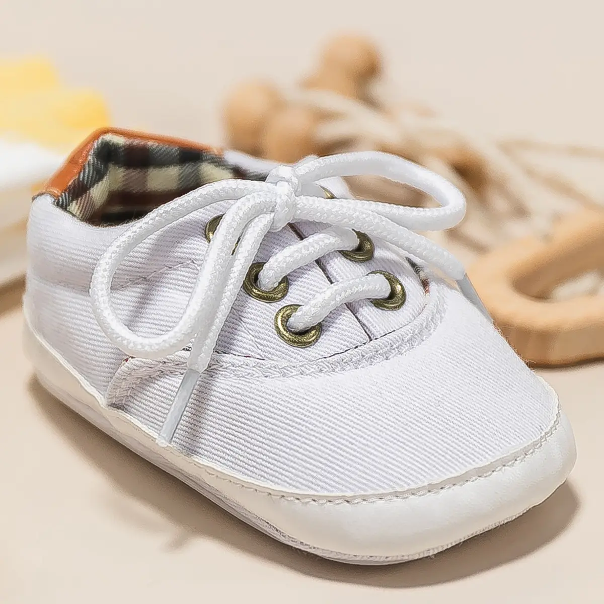 Grey Canvas Baby Shoes for 0-12 Months — feature 27