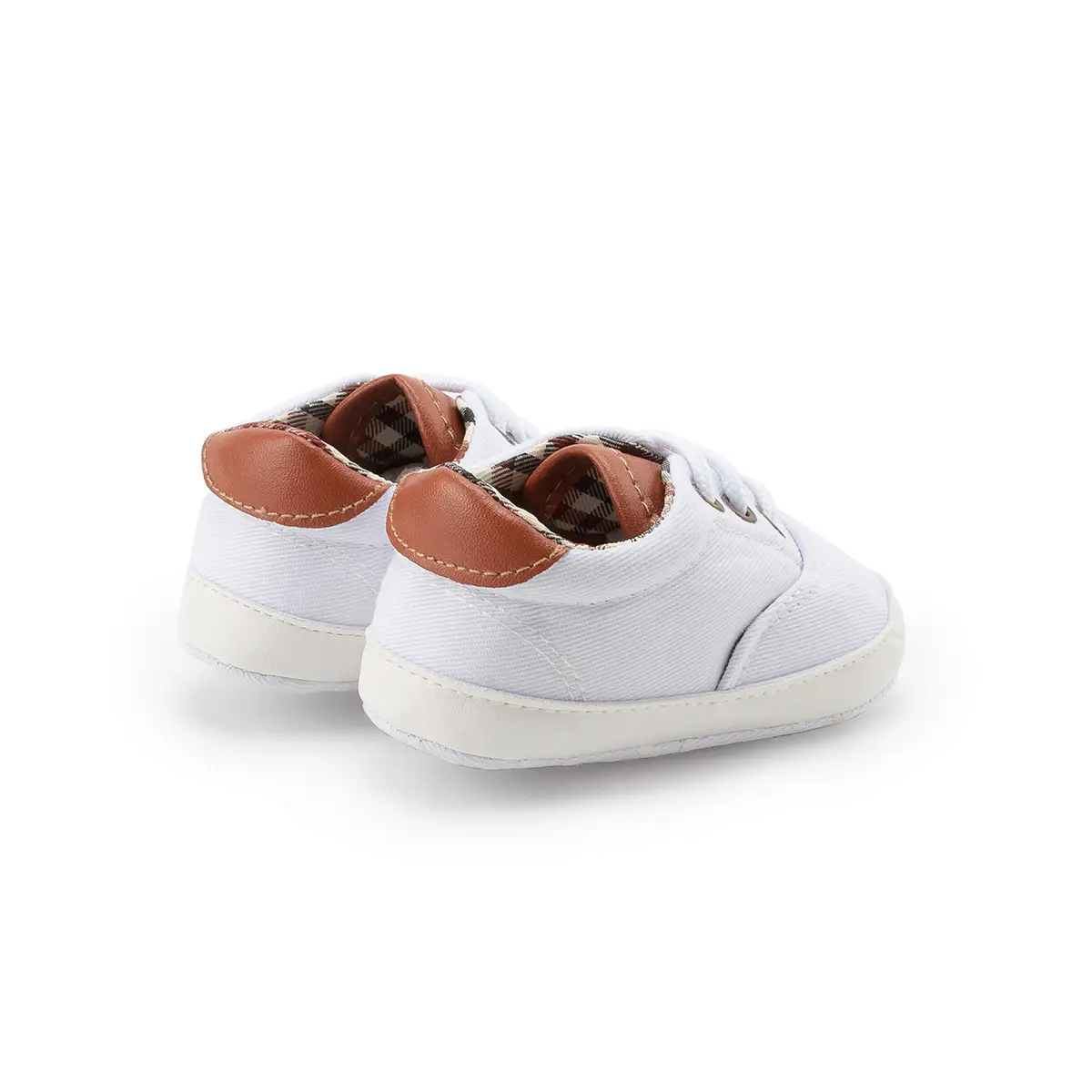 Grey Canvas Baby Shoes for 0-12 Months — feature 5