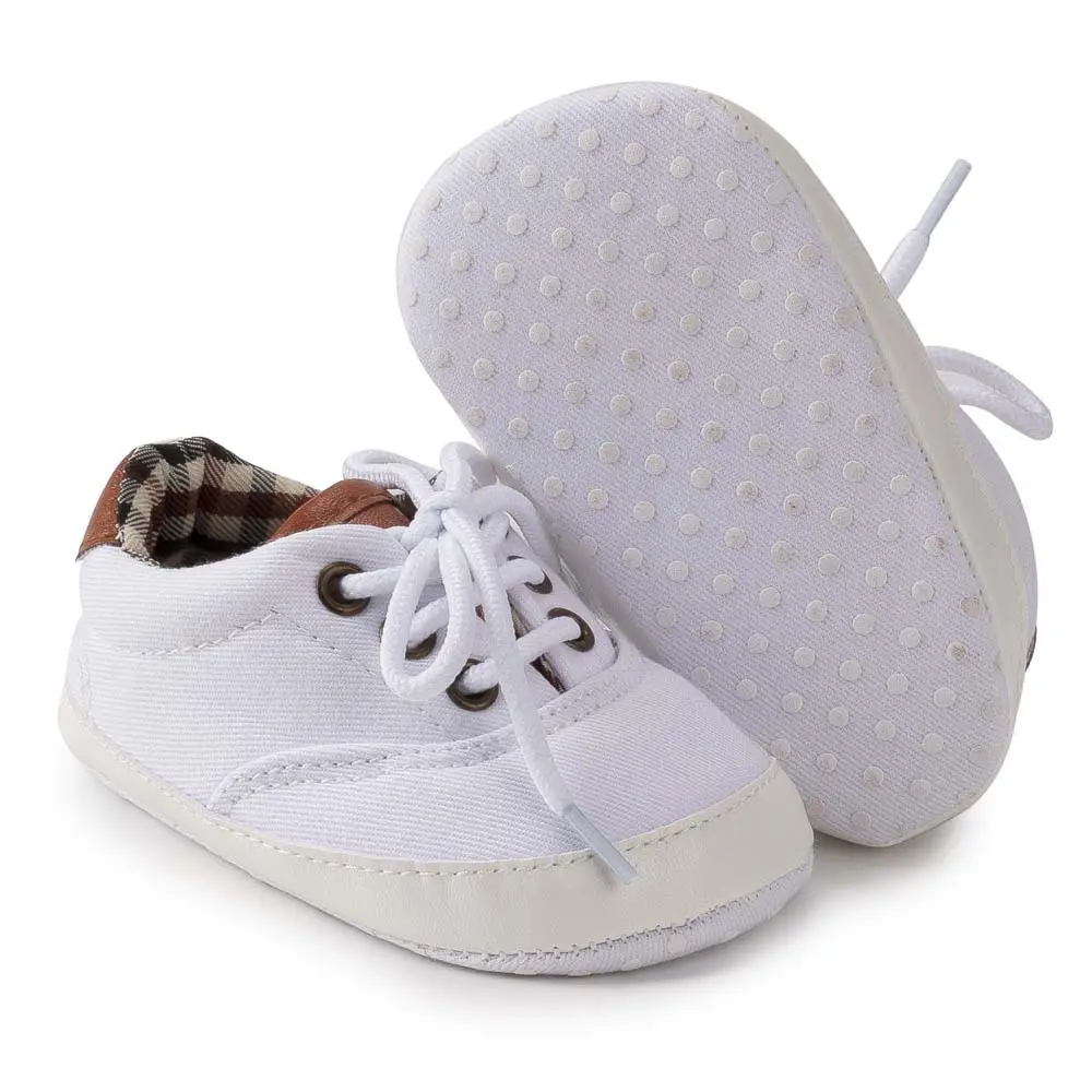 Grey Canvas Baby Shoes for 0-12 Months — feature 6