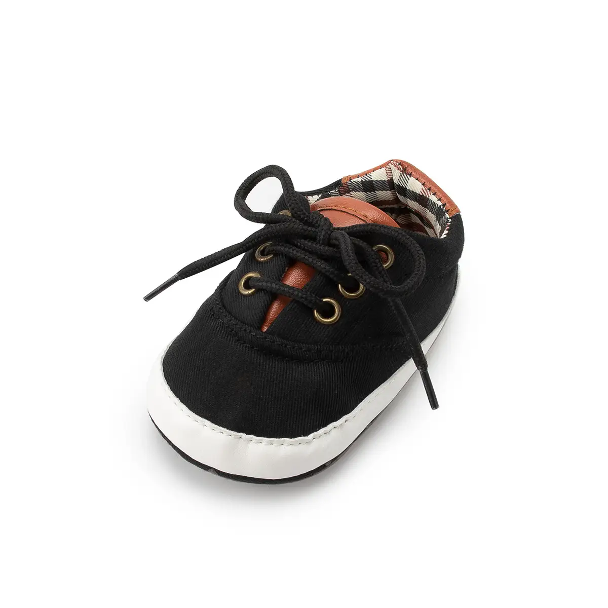 Grey Canvas Baby Shoes for 0-12 Months — feature 7