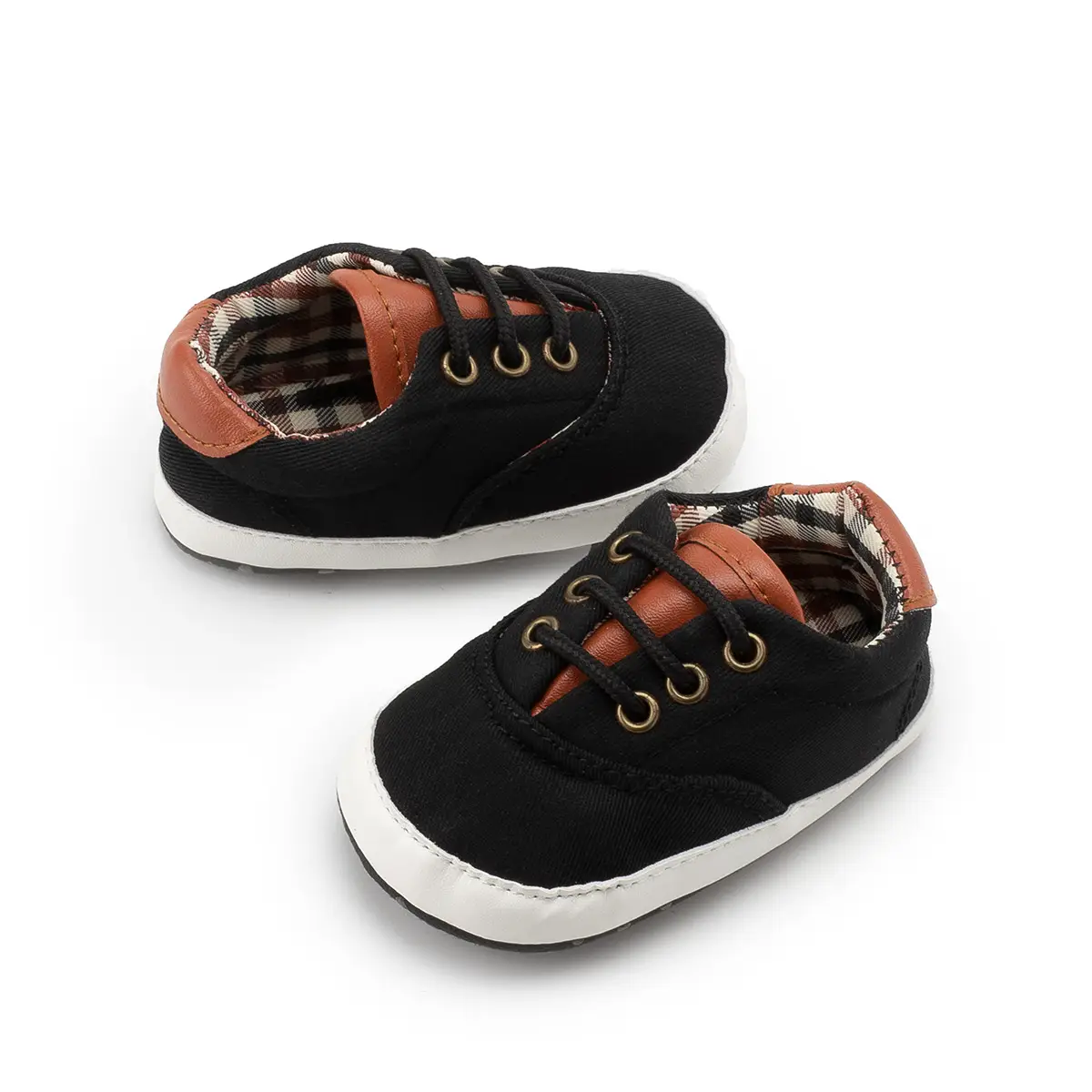 Grey Canvas Baby Shoes for 0-12 Months — feature 8