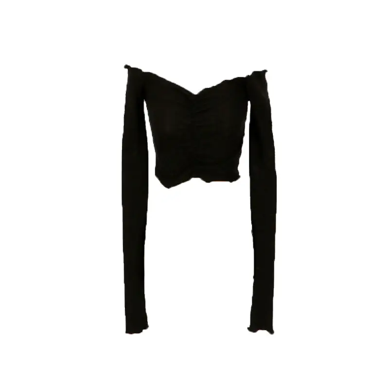 Women's Red Top with Shoulder Cut Out White Pants - Image 13