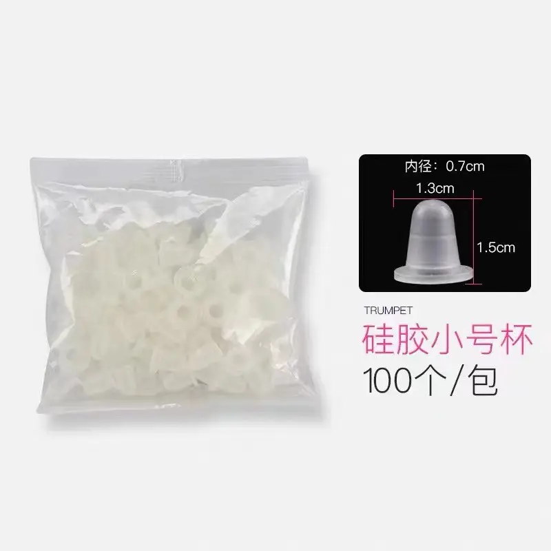 Semi-permanent tattoo ring cup 100 pcs