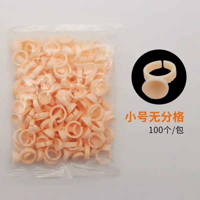 Semi-permanent tattoo ring cup 100 pcs