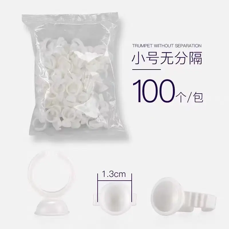 Semi-permanent tattoo ring cup 100 pcs