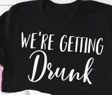 Foreign Trade T-Shirt We're Getting Married - Image 2
