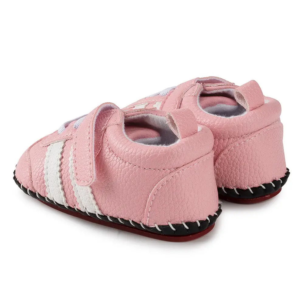 0-1 years old striped toddler shoes rubber sole wear-resistant non-slip shoes spring and autumn baby shoes - Image 8