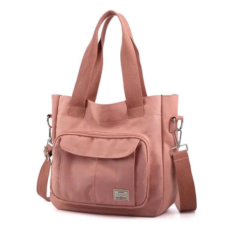 Purple Women's Shoulder Bag Large Capacity Nylon Cloth - Image 5