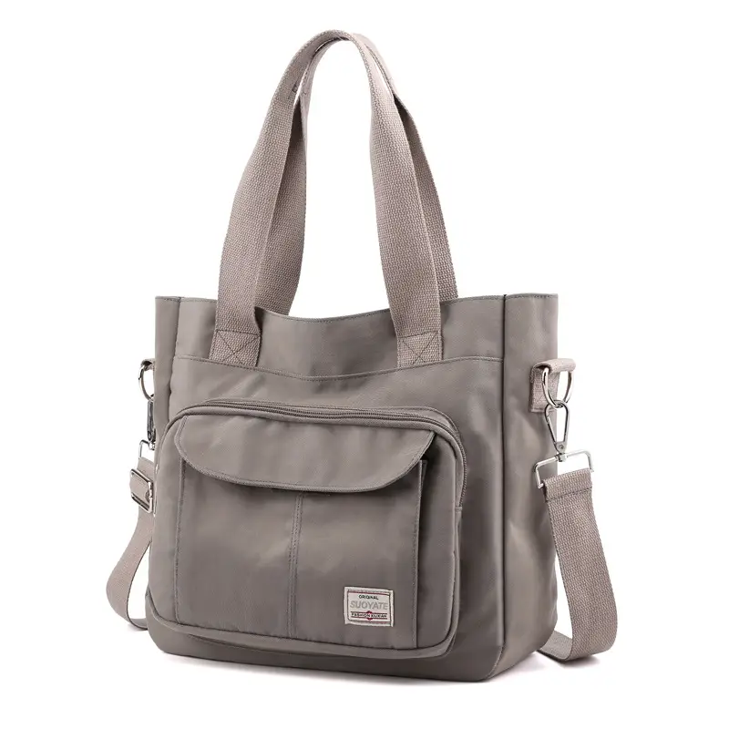 Purple Women's Shoulder Bag Large Capacity Nylon Cloth - Image 6