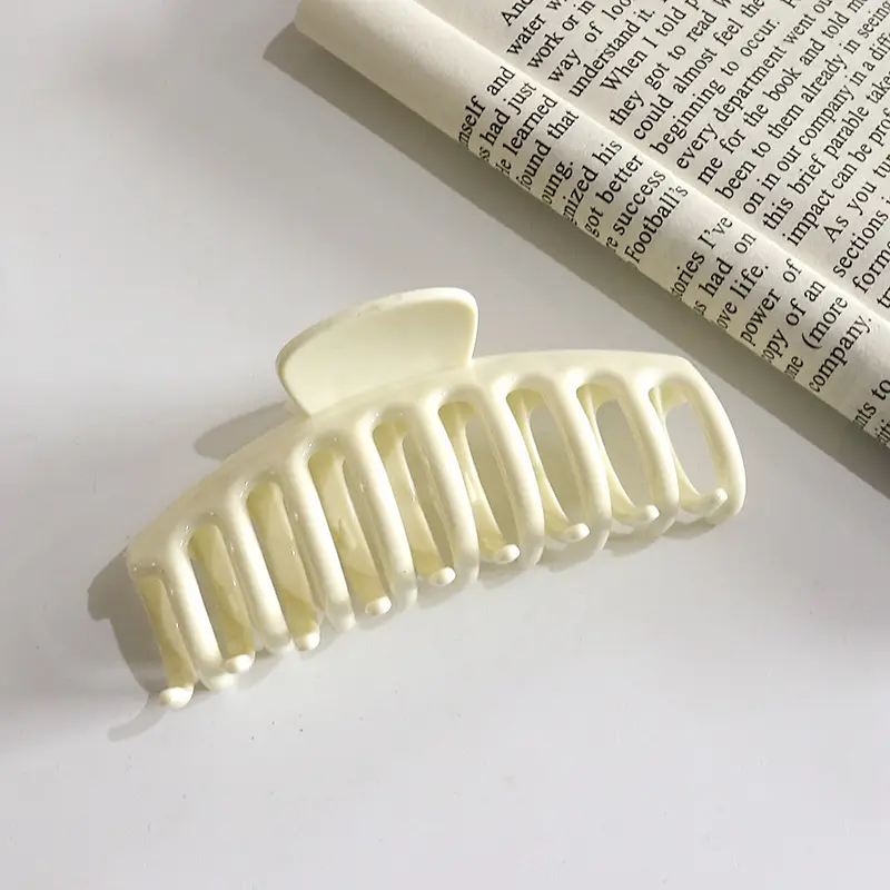 Blue Large Hair Clip for Women Back of Head Bathing - Image 10
