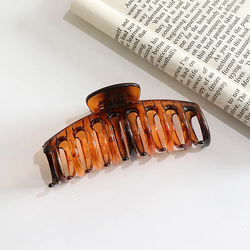 Blue Large Hair Clip for Women Back of Head Bathing - Image 11