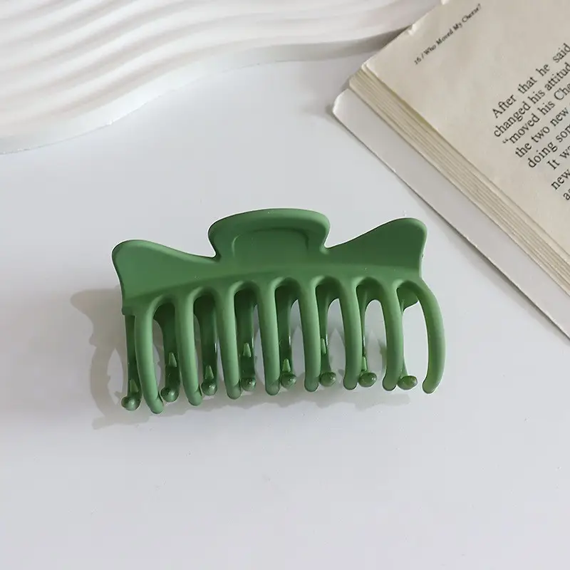 Blue Large Hair Clip for Women Back of Head Bathing - Image 12