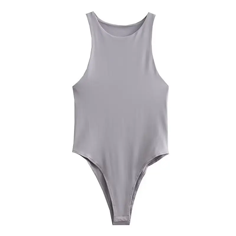 Women's Yellow Sleeveless Tight Jumpsuit 2025 - Image 10