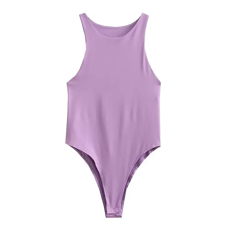 Women's Yellow Sleeveless Tight Jumpsuit 2025 - Image 13