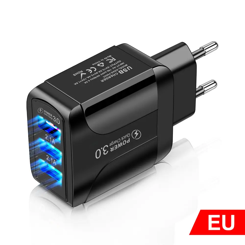 Universal LED QC3.0 Fast Charger for Apple Android Phones - Image 5