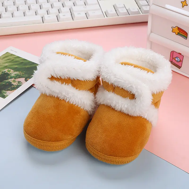 Winter Fleece Lined Baby Shoes for Toddlers