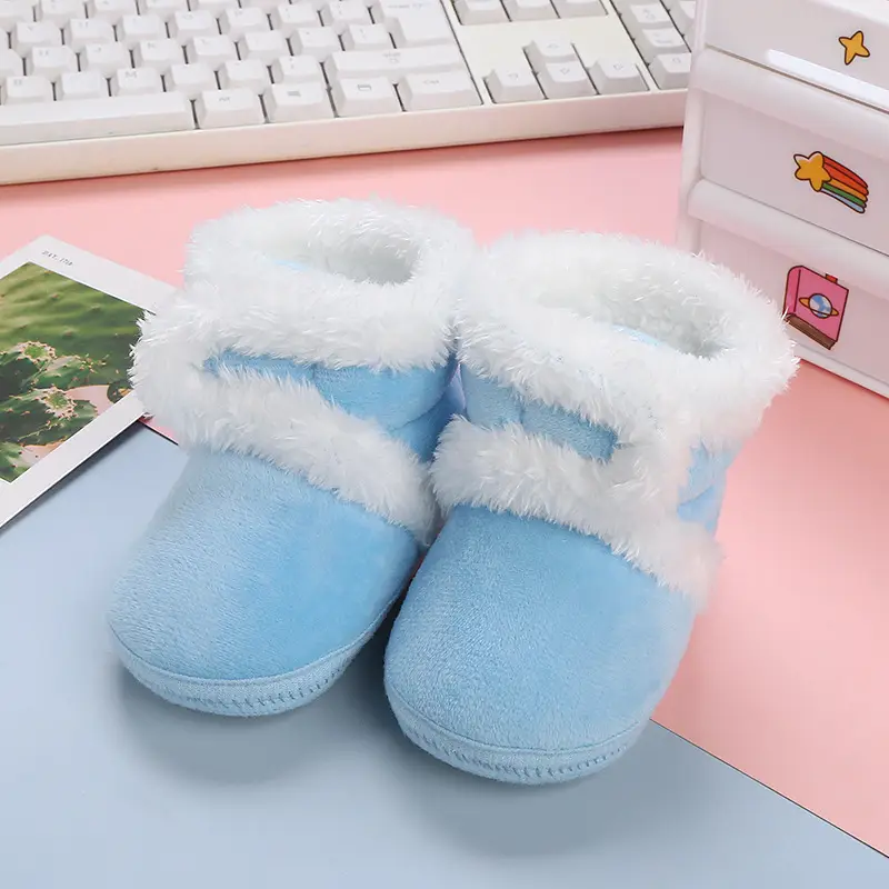 Winter Fleece Lined Baby Shoes for Toddlers