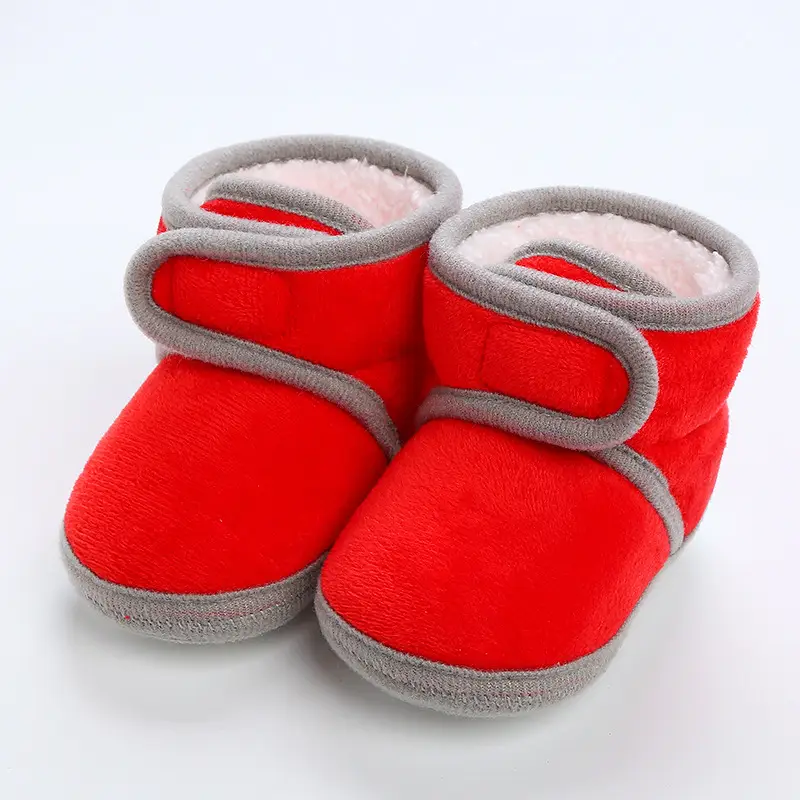 Winter Fleece Lined Baby Shoes for Toddlers