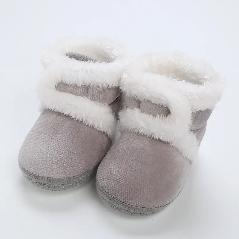 Winter Fleece Lined Baby Shoes for Toddlers