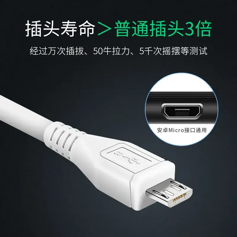 Fast Charging USB-C to USB-A Cable 1m 2m Plus - Image 5