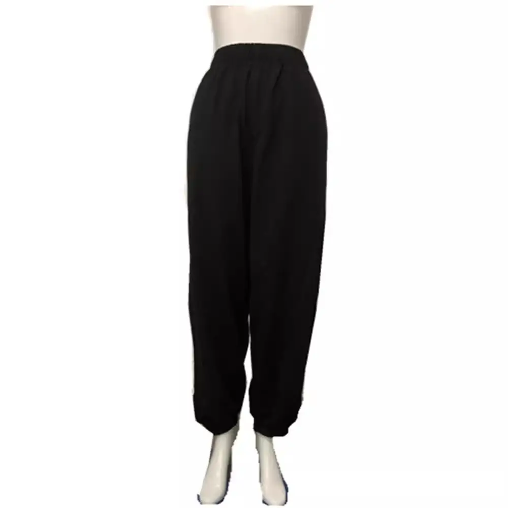 Women Cross Body Sweater Pants Set White Grey Casual