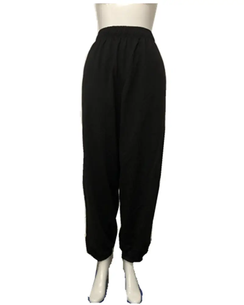 Women Cross Body Sweater Pants Set White Grey Casual