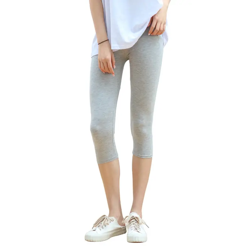 Pure Slim Fit Leg Pants High Stretch Casual Women's Modal - Image 20