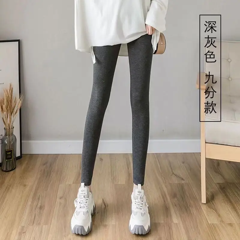 Pure Slim Fit Leg Pants High Stretch Casual Women's Modal - Image 12