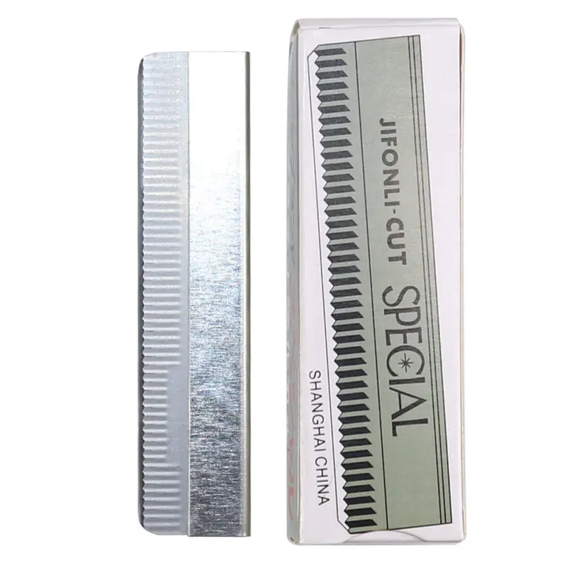 Ji Qian Cut Special Eyebrow Trimming Blade 100 Pcs - Image 5