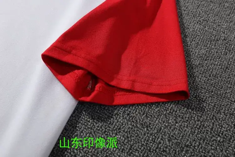 T-Shirt for Boys Students Raglan Design Red Black — feature 19