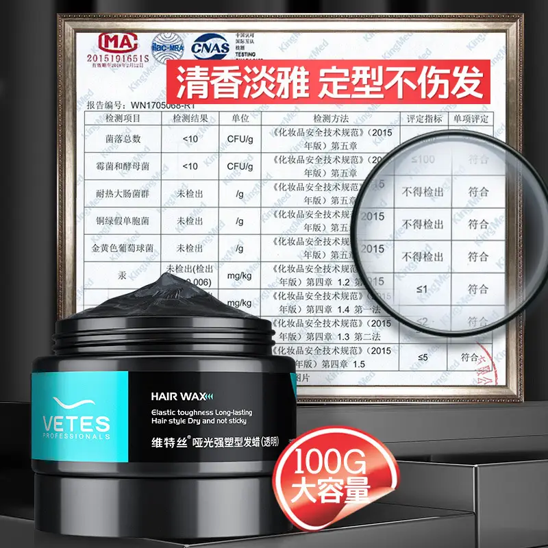 Vitus Fragrance Men's Hair Wax & Mud Set