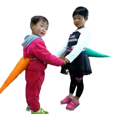 Dinosaur Tail Toy for Kids Game Decor Purple
