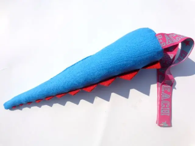 Dinosaur Tail Toy for Kids Game Decor Purple